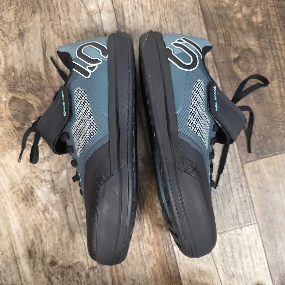 Adidas Five Ten Hellcat Pro MTB Cycling Shoes Size 7 Clipless Hazy Emerald